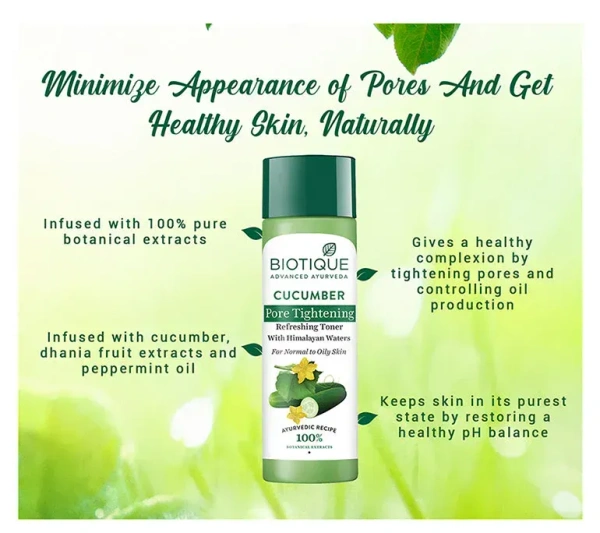 BIOTIQUE Cucumber Toner - Biotique - 120ml