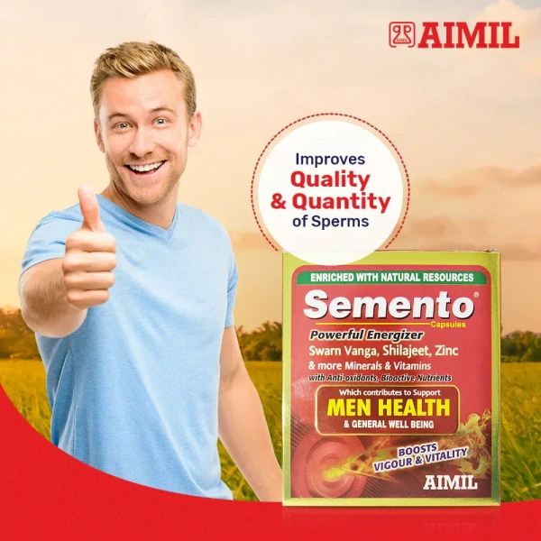 AIMIL PHARMACEUTICAL Semento Capsule - Aimil - 20 Capsule