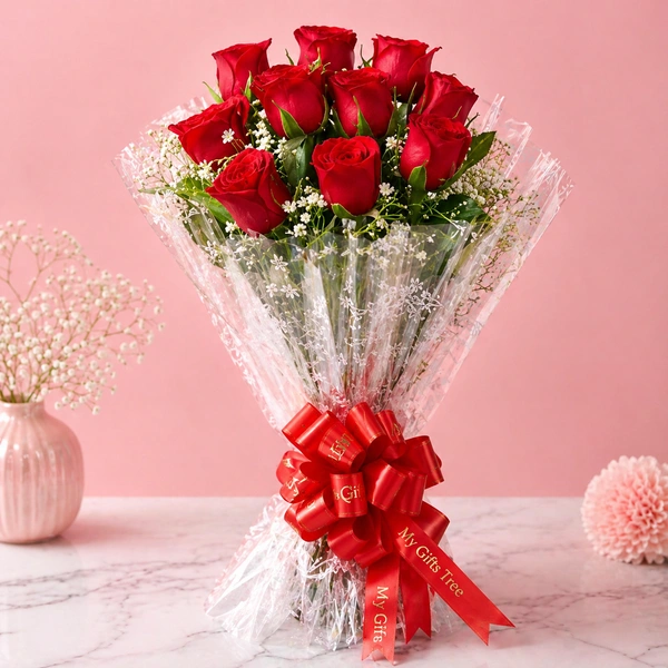 My Gifts Tree Red Roses Bouquet