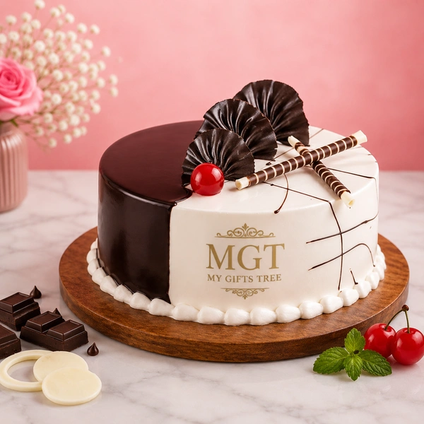 My Gifts Tree Choco Venilla Cake - 500 GM