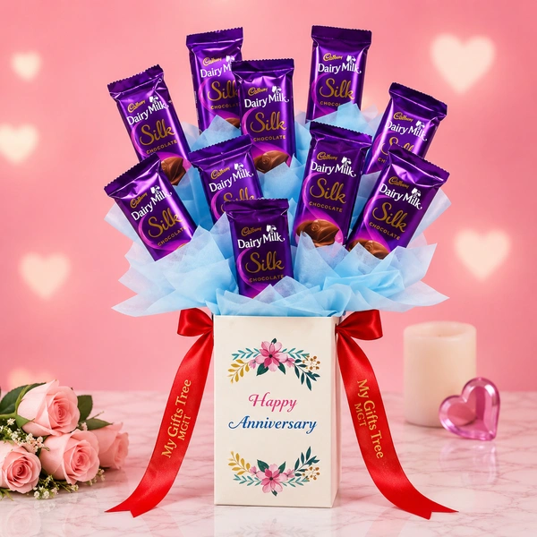 My Gifts Tree Smooth Silk Bouquet