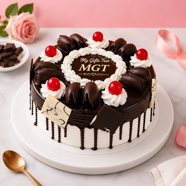 My Gifts Tree Black Forest Gateau Cake - 500 GM