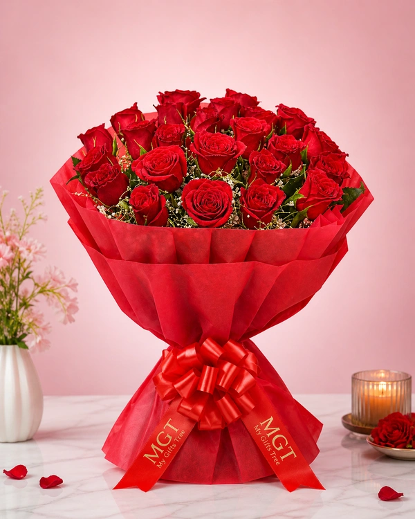 My Gifts Tree 20 Red Roses Bouquet