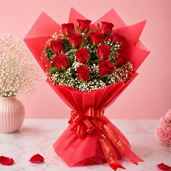 My Gifts Tree Lovely Roses bouquet