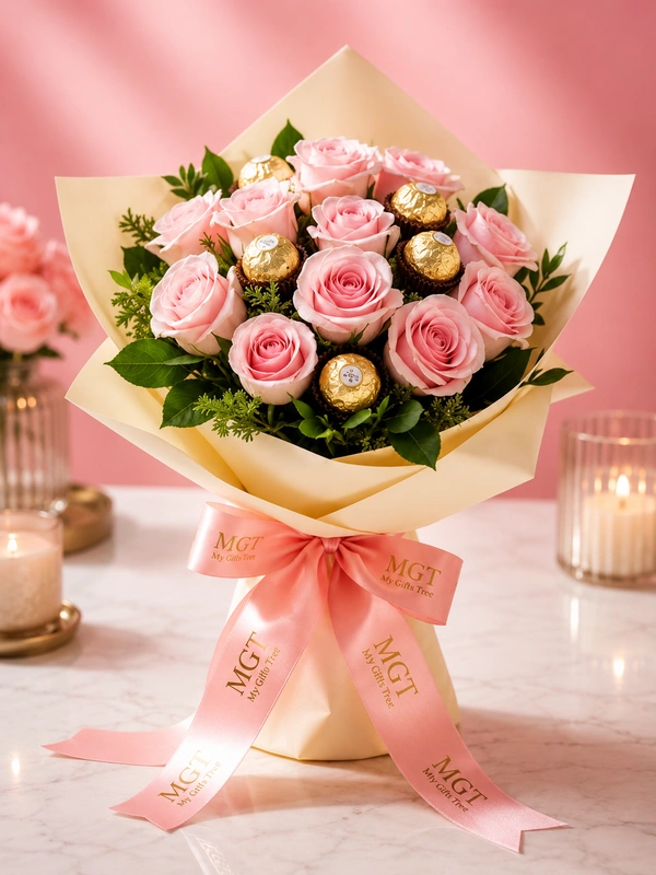 My Gifts Tree Rochers With Roses