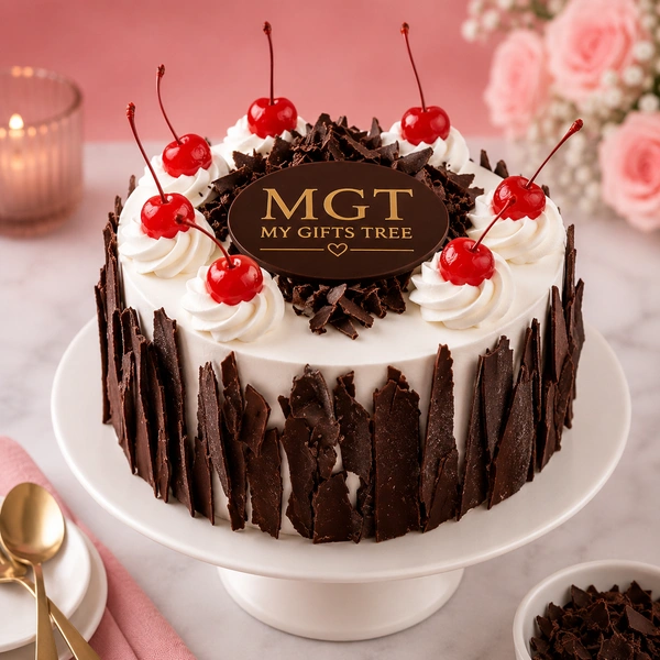 My Gifts Tree Deletable Black Forest Cake - 500 Gm
