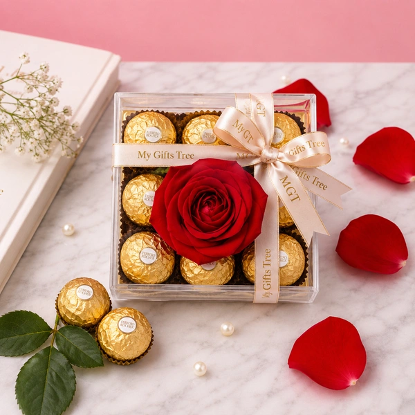 My Gifts Tree Forever Chocolaety Red Rose