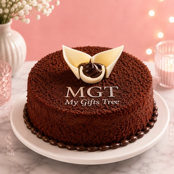 My Gifts Tree Arresting Chocolate Melt Cake - 1.5 KG