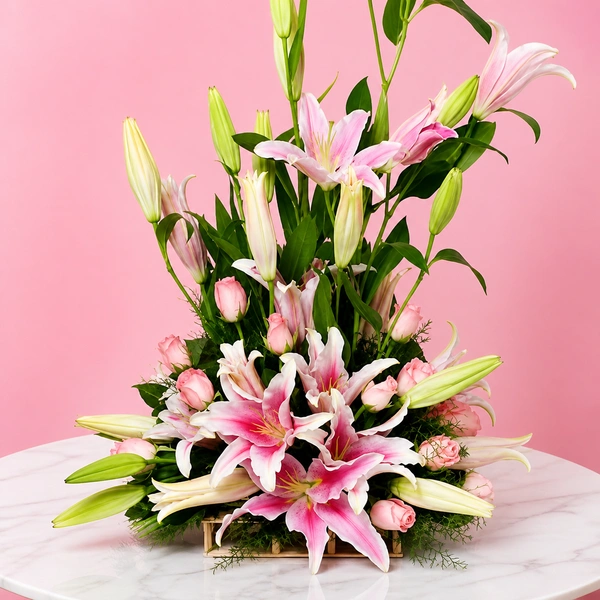 My Gifts Tree Beautifull Lilies Arrengments