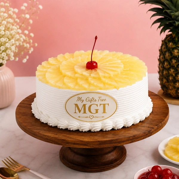 My Gifts Tree Creamy Pineapple Cake - 500 Gm