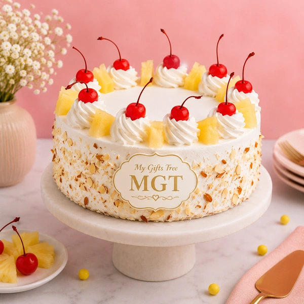 My Gifts Tree Delicious Pino Cream Cake - 1.5 Kg