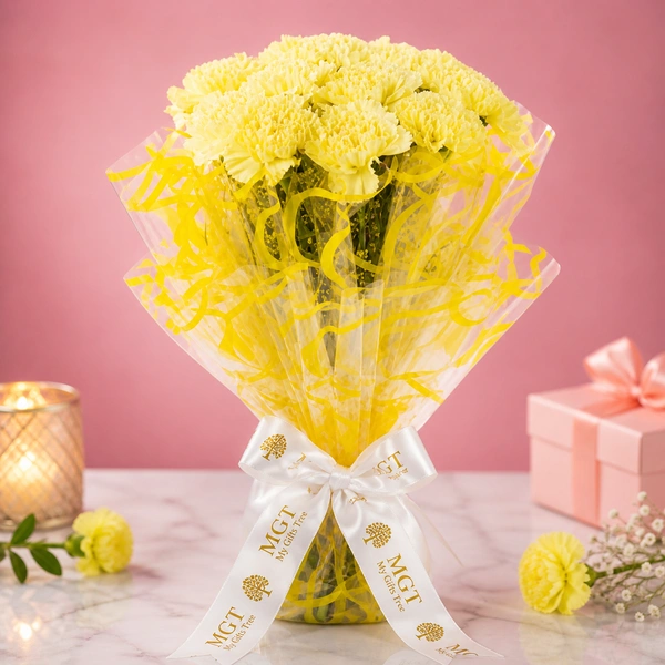 My Gifts Tree Glory Of Ca Yellow Carnation