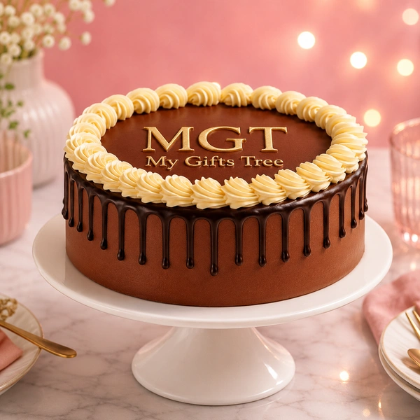 My Gifts Tree Butter Cream Chocolate Dripping Cake - 1 Kg