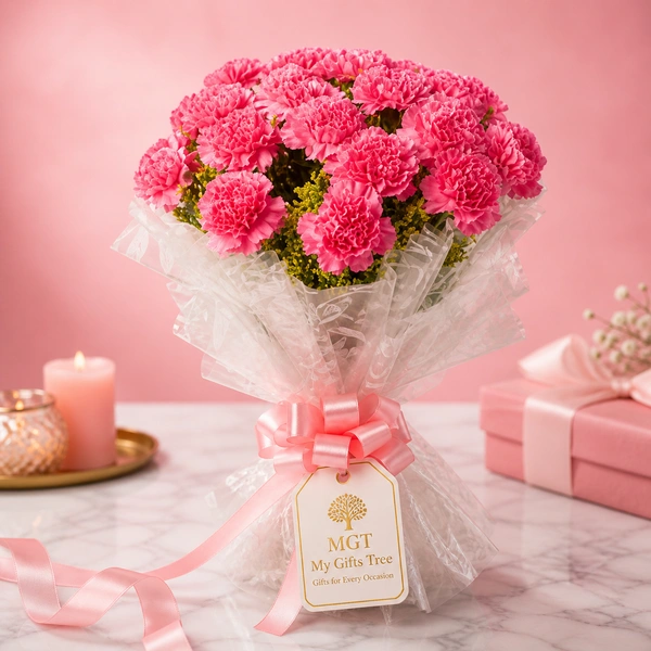 My Gifts Tree Attractive Carnation In Pink