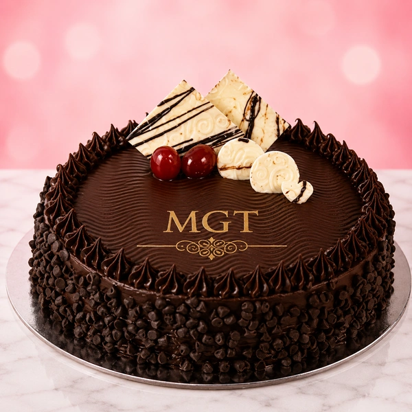 My Gifts Tree Choco Chips Dark Chocolate Cake - 2 KG