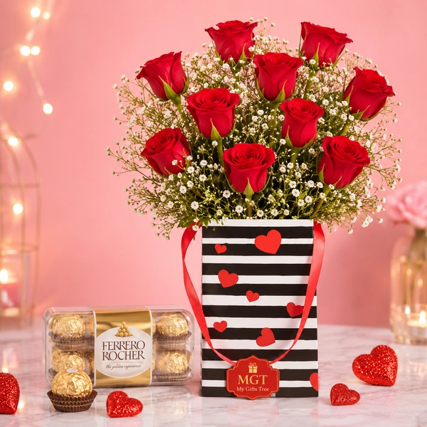 My Gifts Tree Hearty Roses Combo