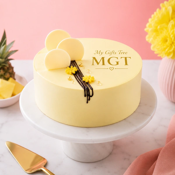 My Gifts Tree Sunshine Pineapple Cake - 1.5 KG