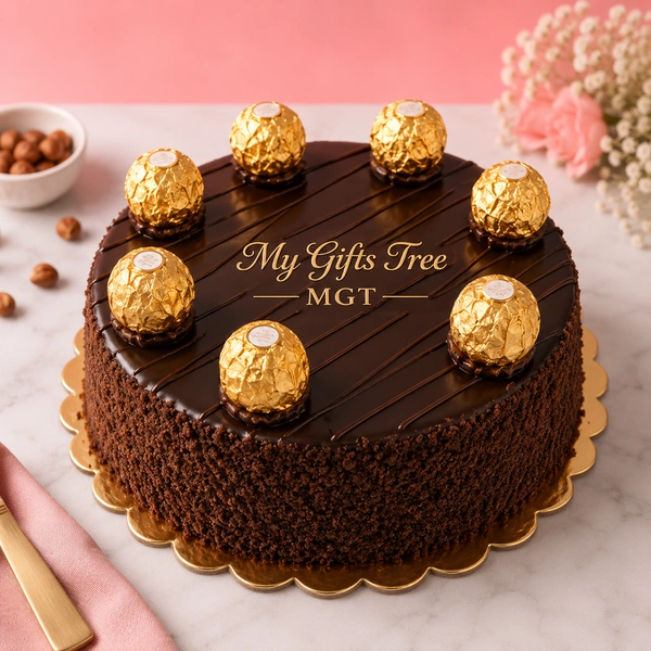 My Gifts Tree Chocolate Ferrero Rocher Cake