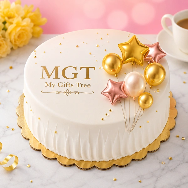 My Gifts Tree Coffee Photo Cake