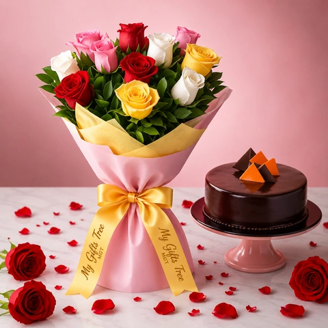 Flower and Cake from my gifts tree