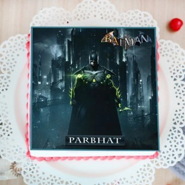 My Gifts Tree Dark Knight Poster Cake - 2 KG
