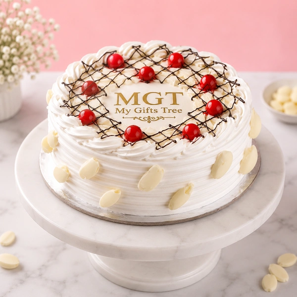 My Gifts Tree Decandent White Forest Cake - 2 KG