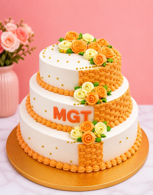 My Gifts Tree Golden Majesty Cake - 6 KG