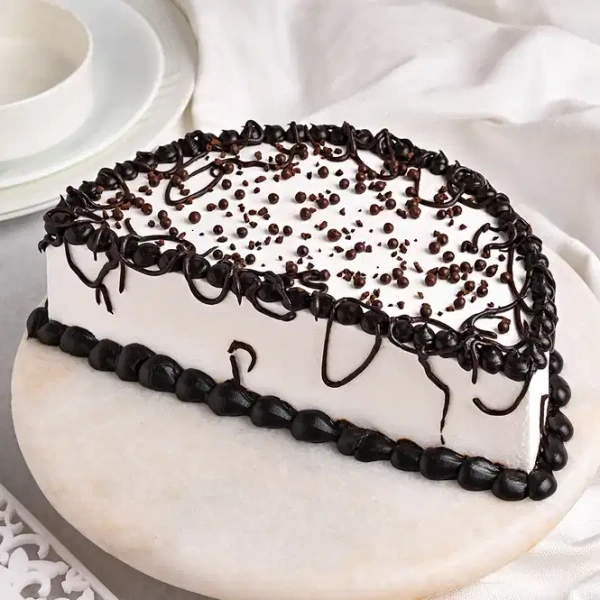My Gifts Tree Half Heavenly Blast Black Forest Cake - 500 GM