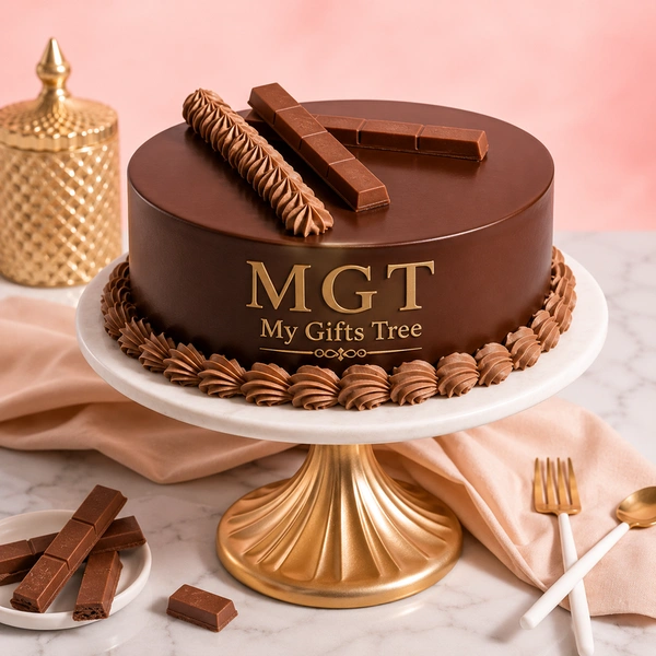 My Gifts Tree KitKat Chocolate Cake - 500 Gm