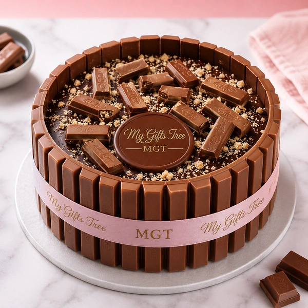 My Gifts Tree Kitkat Chocolate Cake