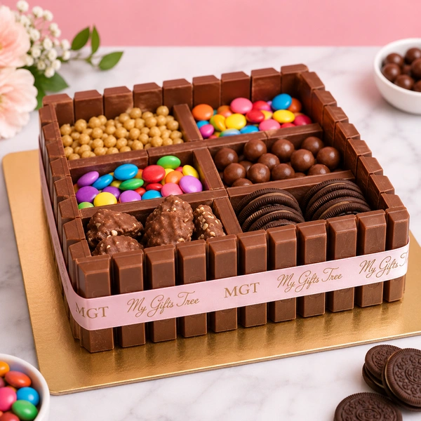 My Gifts Tree Kitkat Chocolate Fort Cake