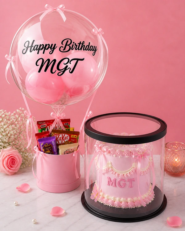 My Gifts Tree Pastle Birthday Celebration Gift Arrengment - 1.5 KG