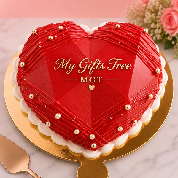 My Gifts Tree Red Valvet Pinata Caker - 500 GM