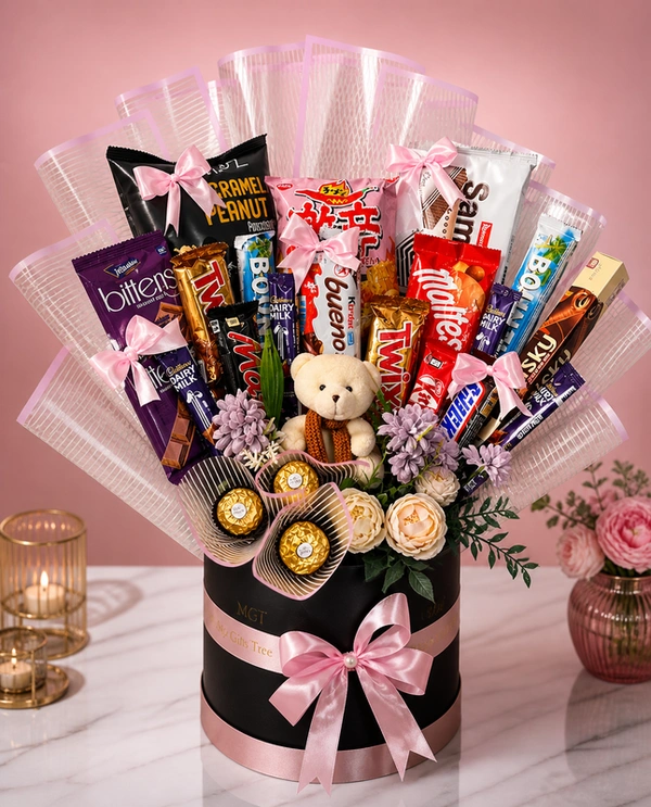 My Gifts Tree Royal Choco Bloom Hamper