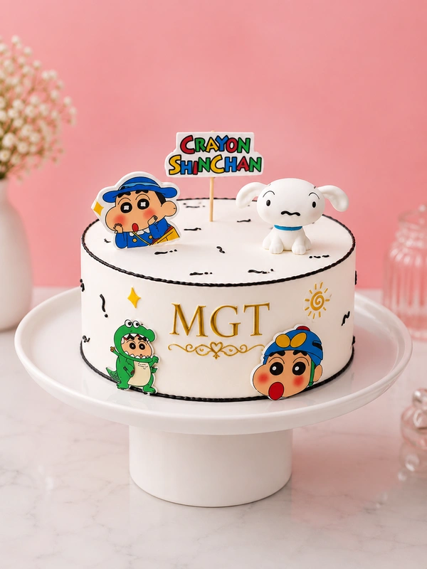 My Gifts Tree Crayon Shiro N Shinchan Cake - 1.5 KG