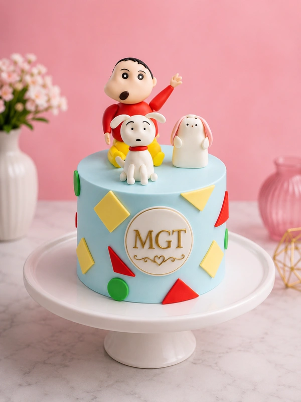 My Gifts Tree Crayon Shinnosuke N Shiro Cake - 2 KG