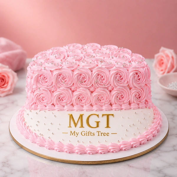 My Gifts Tree Strawberry Half Cake - 2KG