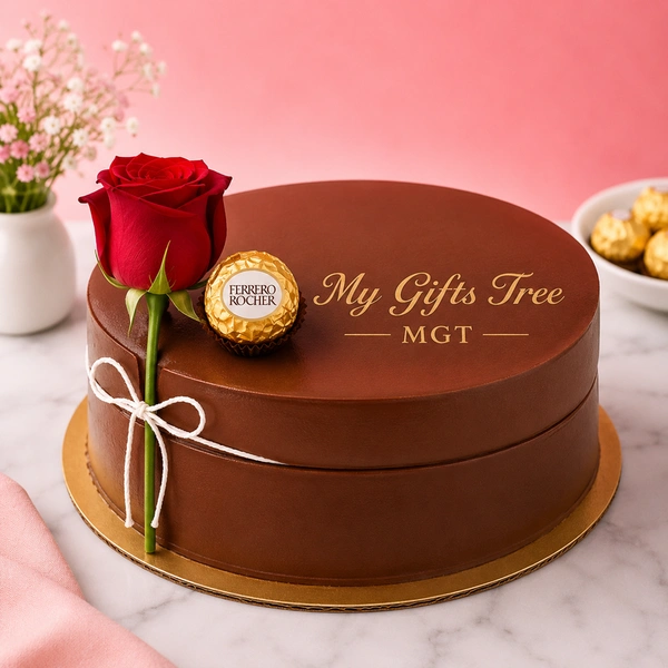 My Gifts Tree Sweet Indugllace Ferrero Rocher Cake