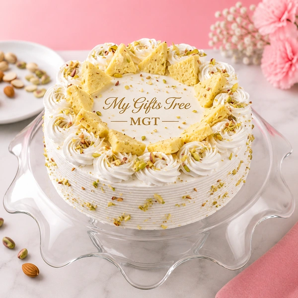 My Gifts Tree Vennila Falover Rasmalai Cake - 1.5 KG