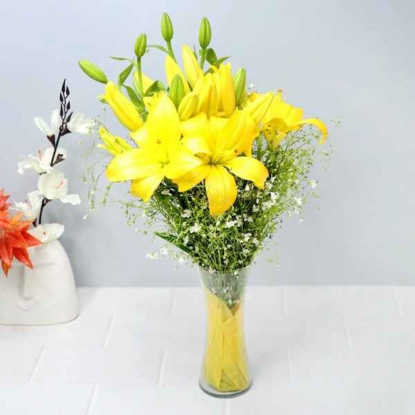 My Gifts Tree Yellow Lilies Is Here