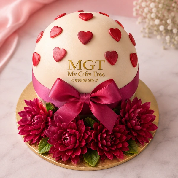 My Gifts Tree Yummy Hearts Pinata Cake - 1 KG
