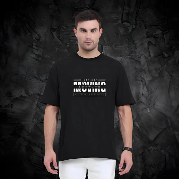 Just Keep Moving Forward Men's Oversized Classic T-Shirt 