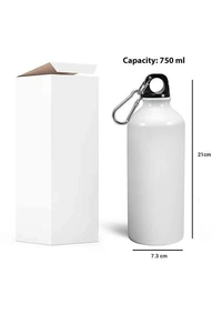 Printed Aluminum Sublimation Sipper Water Bottle-New Model Sports/School/Gym/Home/Office/Travel For Boys/Girls, And Gift Brother, Sister, Friends, Adults (750ml)