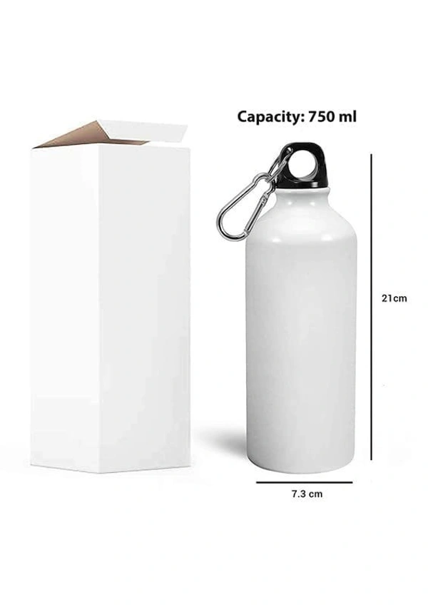 Printed Aluminum Sublimation Sipper Water Bottle-New Model Sports/School/Gym/Home/Office/Travel For Boys/Girls, And Gift Brother, Sister, Friends, Adults (750ml)