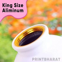 Sipper bottle with Photo White Aluminium gyming Sipper Customized/Personalized with Picture, Gifts for Birthday, Anniversary, Valentine's