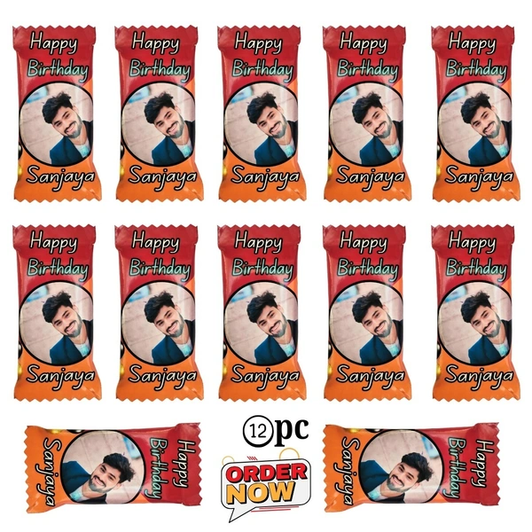 Chocolates Birthday Gift, Customized Personalized Chocolate Large Bar + Label specially for your Love, girlfriend, boyfriend, husband, wife, mother, father, grandparents