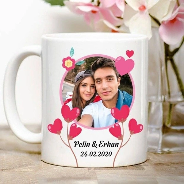 Coffee Mug Photo Printed for Gift, Photo Mugs Personalised, Coffee Mug Personalized White Ceramic Photo Mug for Gift Personalized