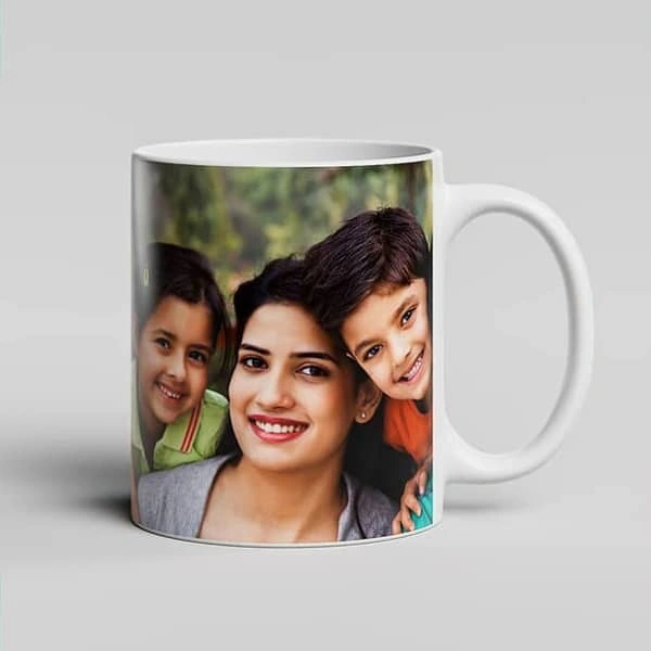 Coffee Mug Photo Printed for Gift, Photo Mugs Personalised, Coffee Mug Personalized White Ceramic Photo Mug for Gift Personalized