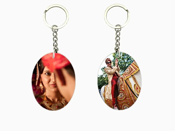 Metal Key Chain (Double Side Photo)