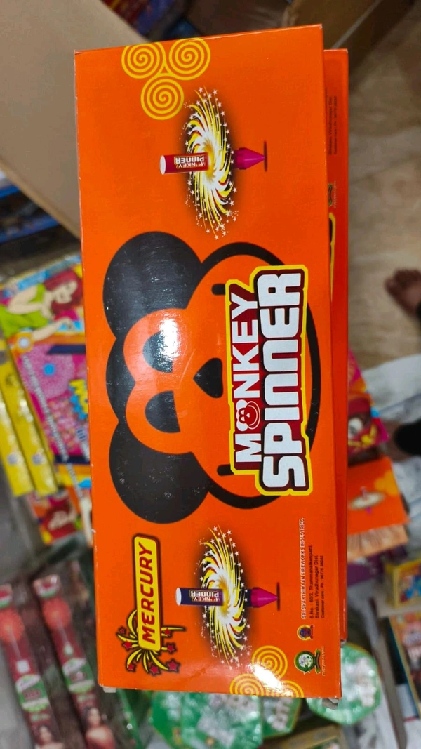 Mercury Monkey Spinner Pack of 5 pcs 